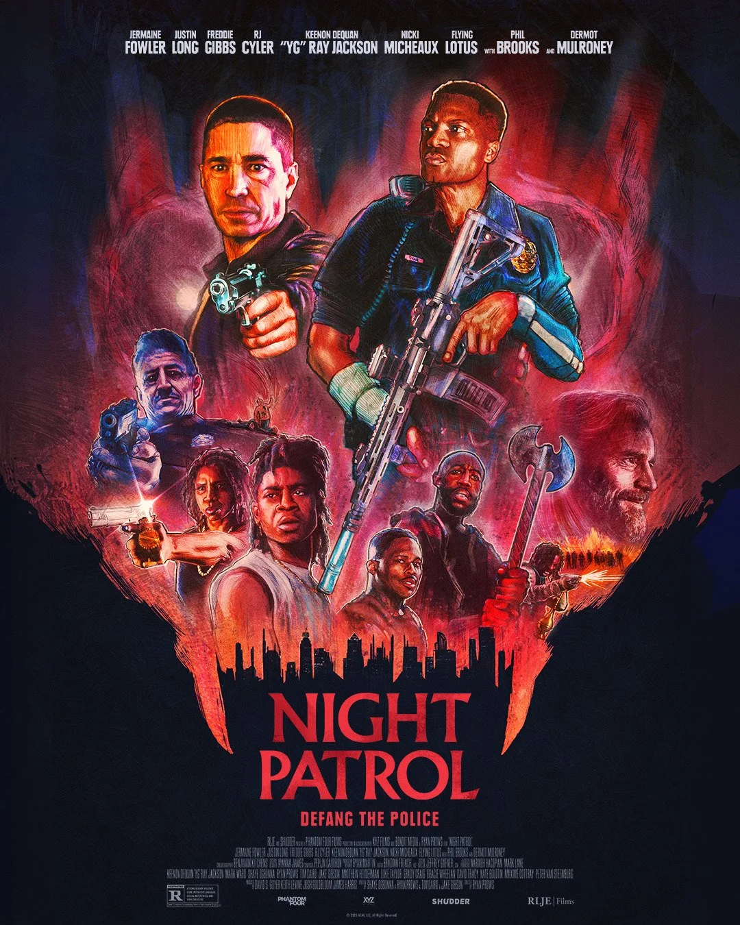 Poster for director Ryan Prows' Night Patrol — BlackFilmandTV.com